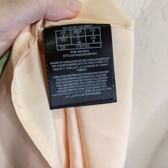 Guess Party Dress Womens 4 Rainbow Pastel Asymmetrical Hi Low Fairy Formal Gown - Picture 8 of 9